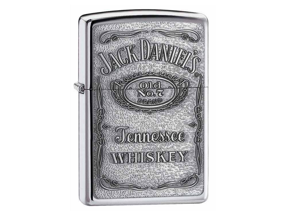 Zippo-Lighter Jack Daniels High Polish Chromeproduct zoom image #1