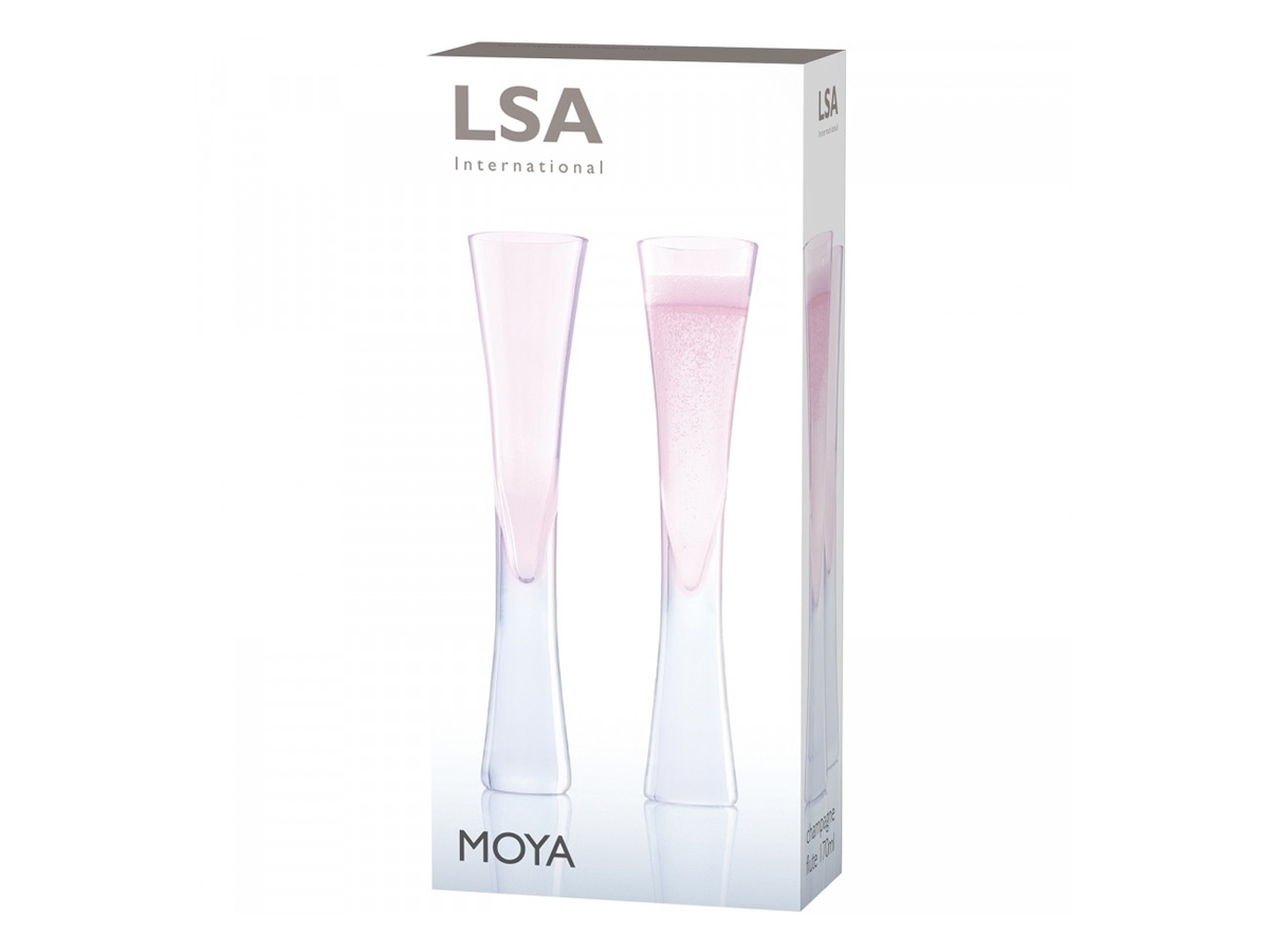 Champagneglas LSA Moya Blush 2-pakproduct zoom image #3