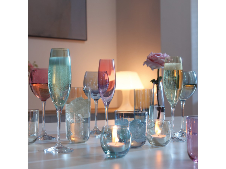 Champagneglas LSA Polka Pastel 4-pakproduct image #3
