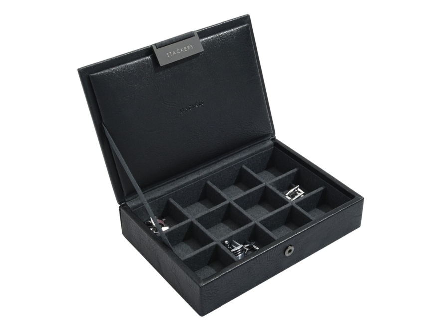 Manchetknapper Opbevaring Stackers Sortproduct image #1