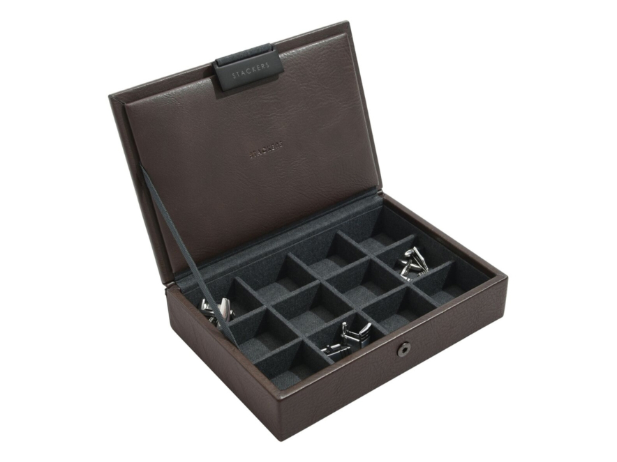 Manchetknapper Opbevaring Stackers Brunproduct image #1