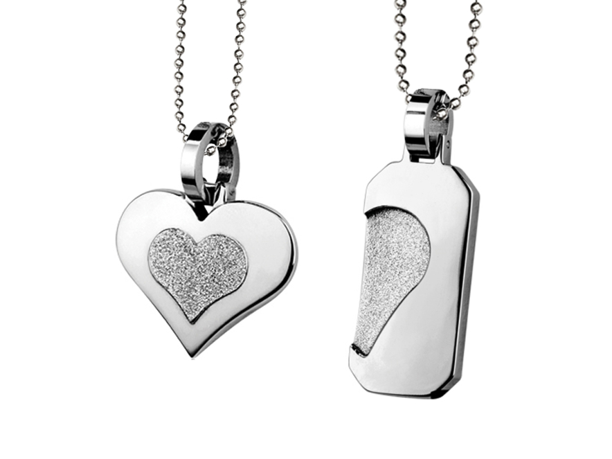 Halskæde Steel Loversproduct image #1