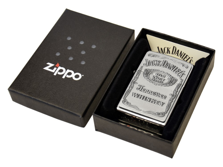Zippo-Lighter Jack Daniels High Polish Chromeproduct image #3