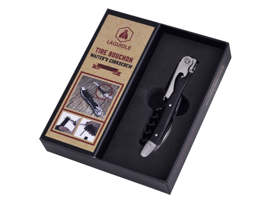 Proptrækker Laguiole Black Woodproduct image #1