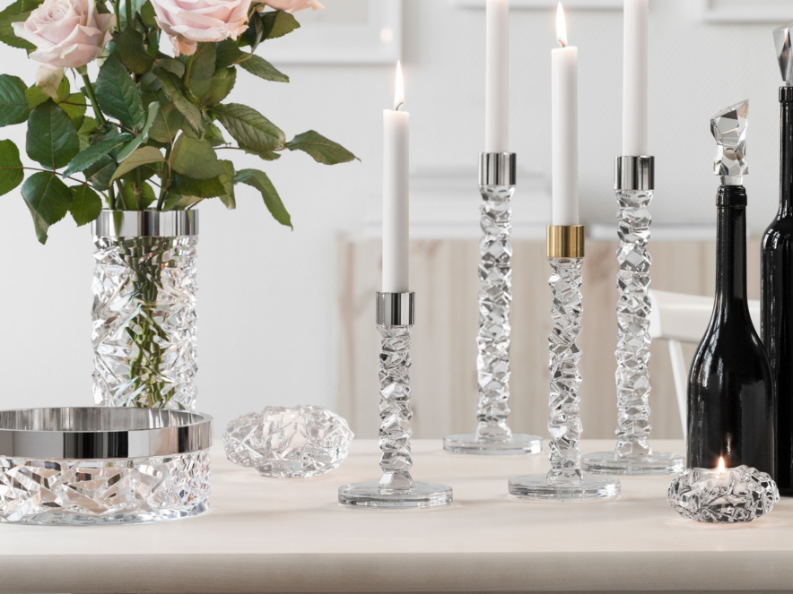 Lysestage Orrefors Carat 183 mmproduct image #4