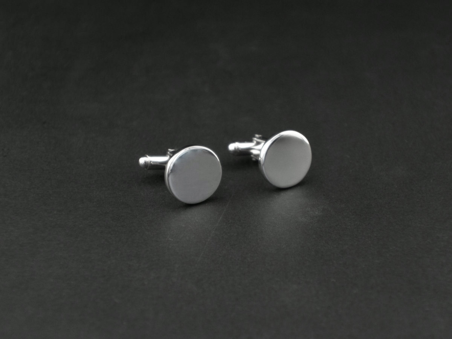 Manchetknapper Sølv Milano Silver Circleproduct image #2