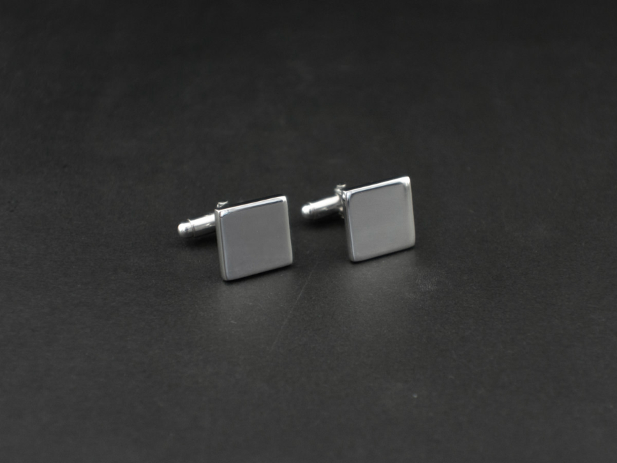 Manchetknapper Milano Silver Squareproduct image #3