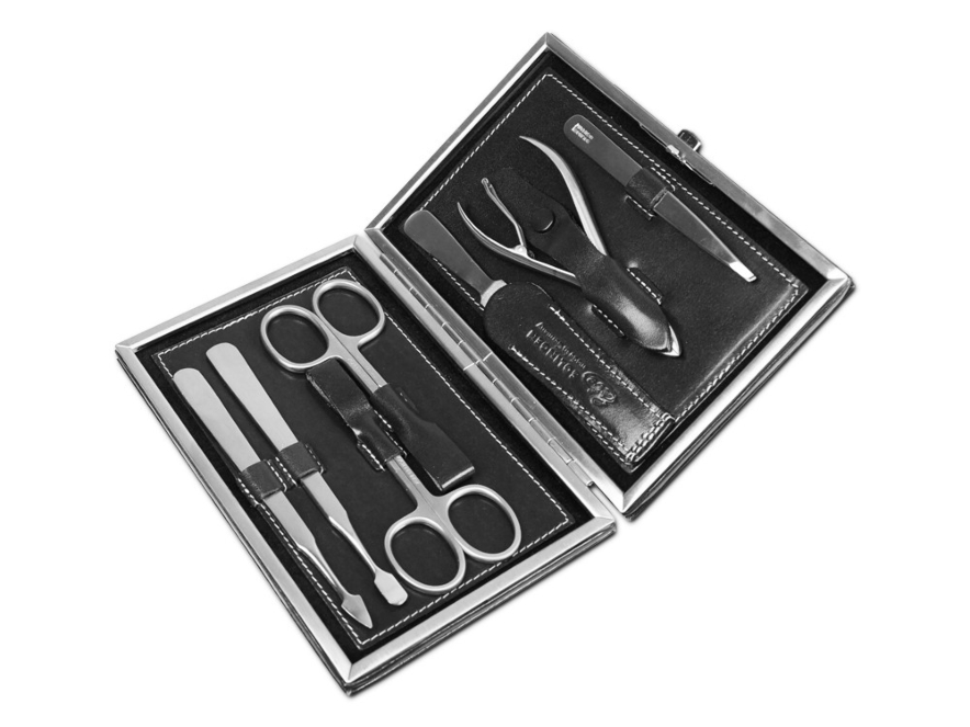 Manicuresæt Mænd Erbe Solingen Inox Leather Blackproduct image #1