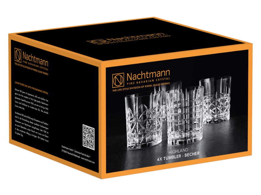 Whiskyglas Nachtmann Highland Tumbler 33 cl 4-pakproduct image #4