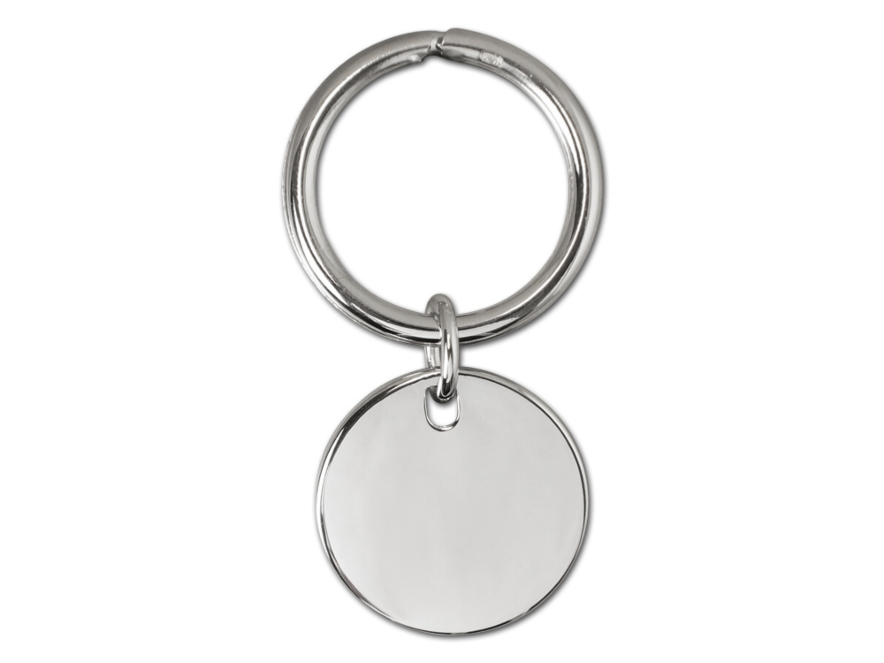 Nøglering Sterling Silver Circleproduct image #3
