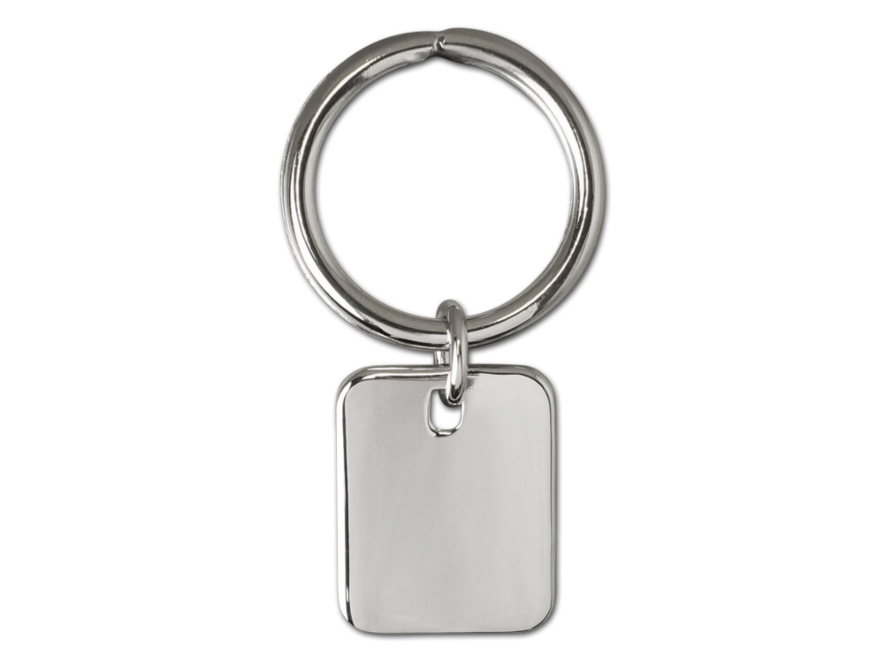 Nøglering Sterling Silver Rectangleproduct image #2