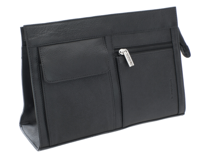 Toilettaske Pfeilring Single Black Leatherproduct image #1