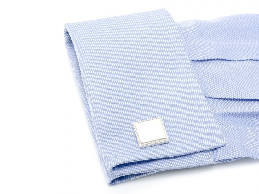 Manchetknapper Ox & Bull Silver Squareproduct image #5