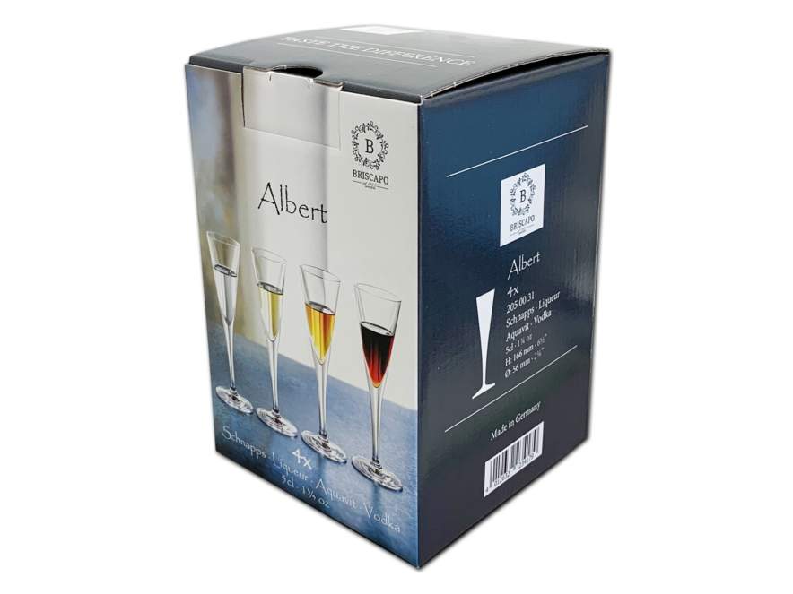 Snapseglas Fod Albert 4-pakproduct image #3