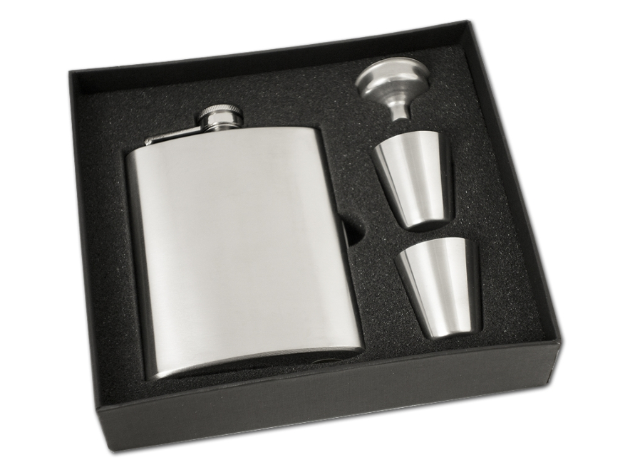 Lommelærke Steel Flask Gift Boxproduct image #1