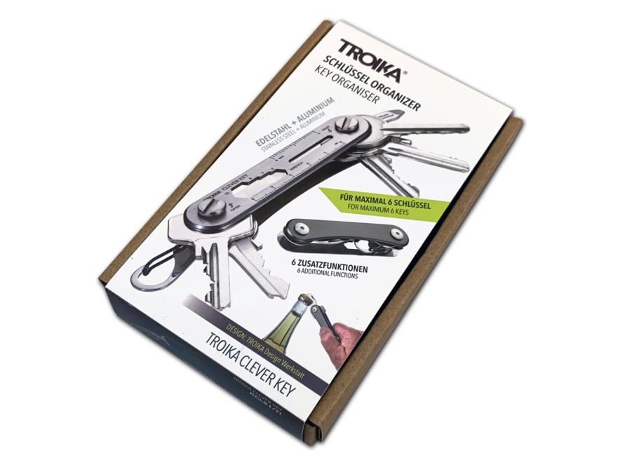 Nøglering Troika Clever Key Gråproduct image #5