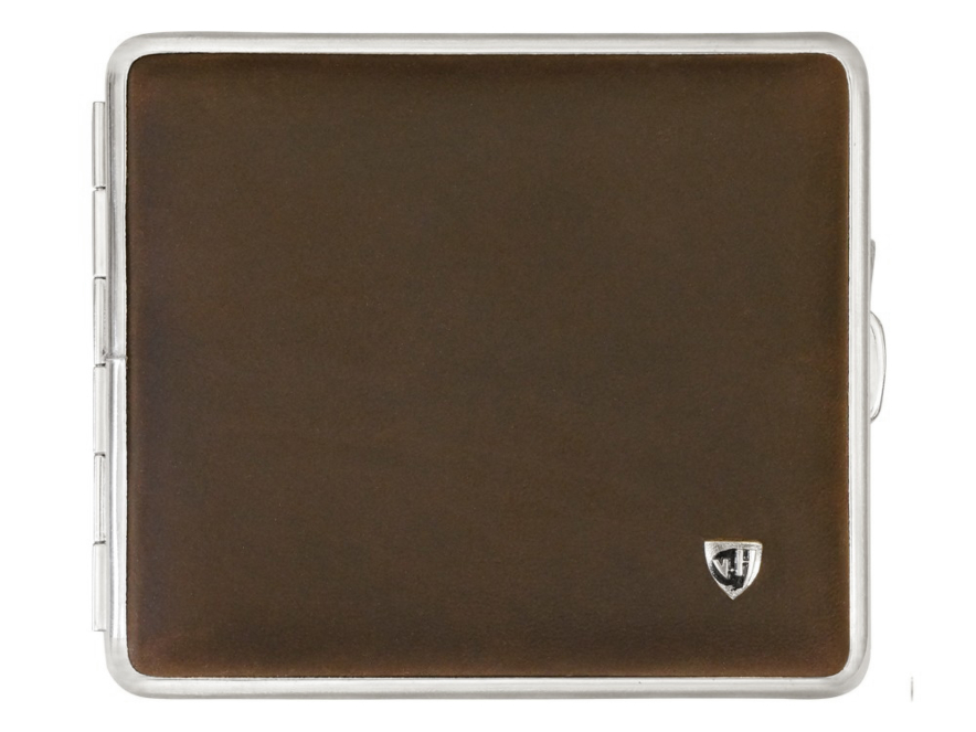Cigaretetui VH Brown Leather Matteproduct image #2