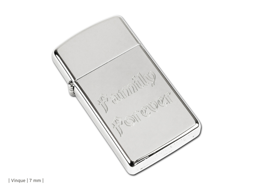 Zippo-Lighter High Polish Chrome Slimproduct image #2