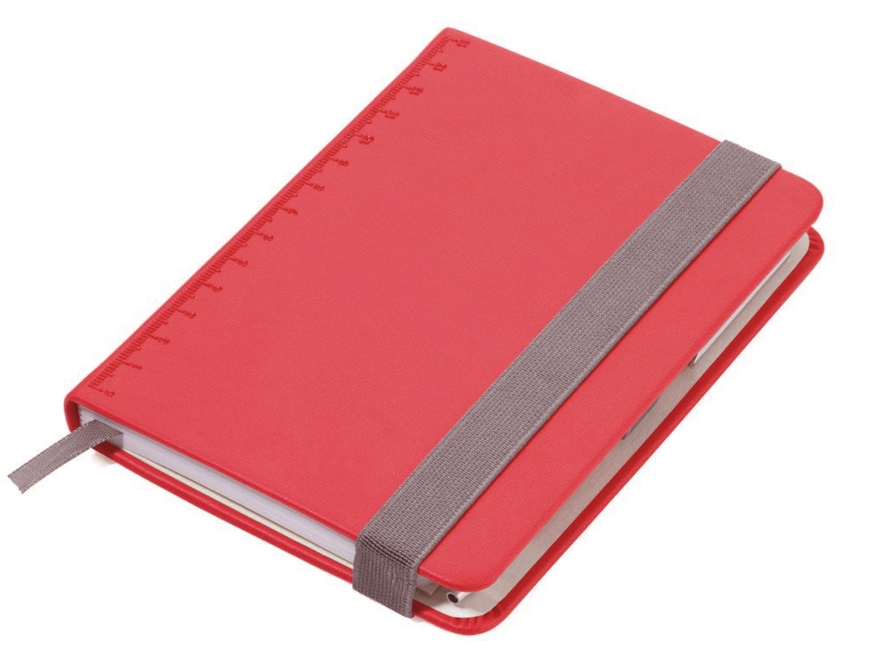 Notesbog A6 & Pen Troika Slimpad Rødproduct image #1
