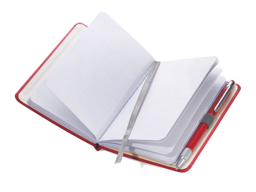 Notesbog A6 & Pen Troika Slimpad Rødproduct image #2