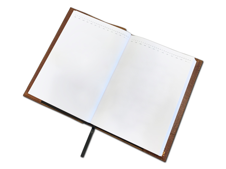 Notesbog B Away Læder Brunproduct image #4