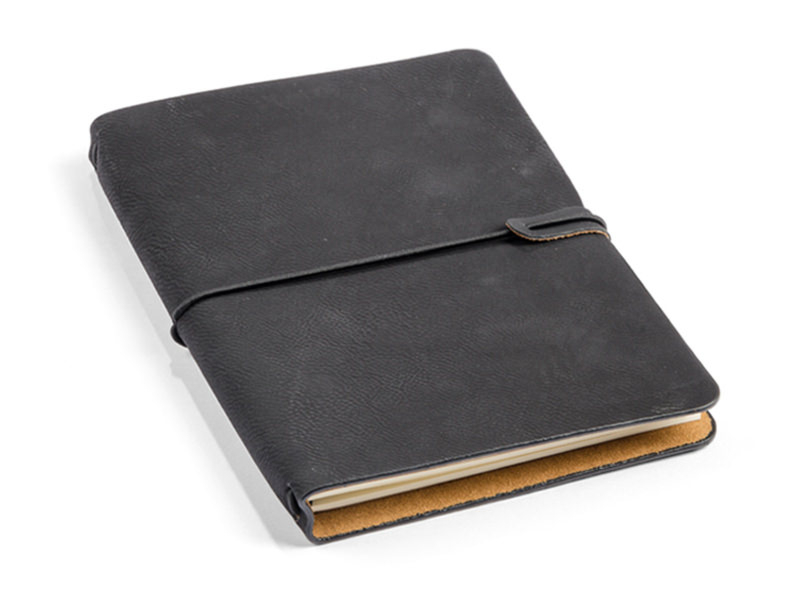 Notesbog Antik Økolæder Sortproduct image #1