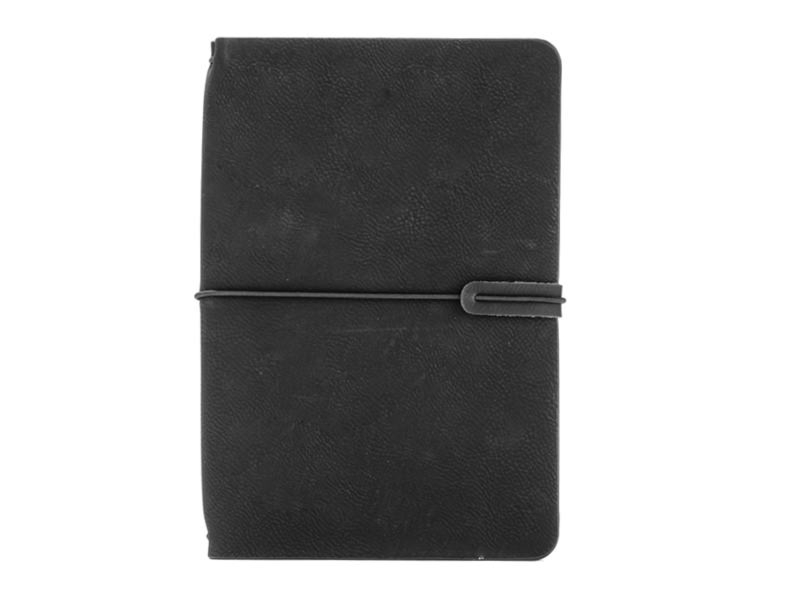 Notesbog Antik Økolæder Sortproduct image #2