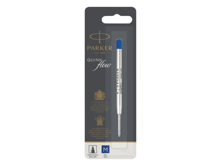 1 stk Original Parker Blækpatron Refill Quinkflow Blåproduct image #1