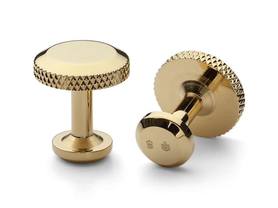 Manchetknapper Skultuna 1607 Icon Model 8 Gold Platedproduct image #1