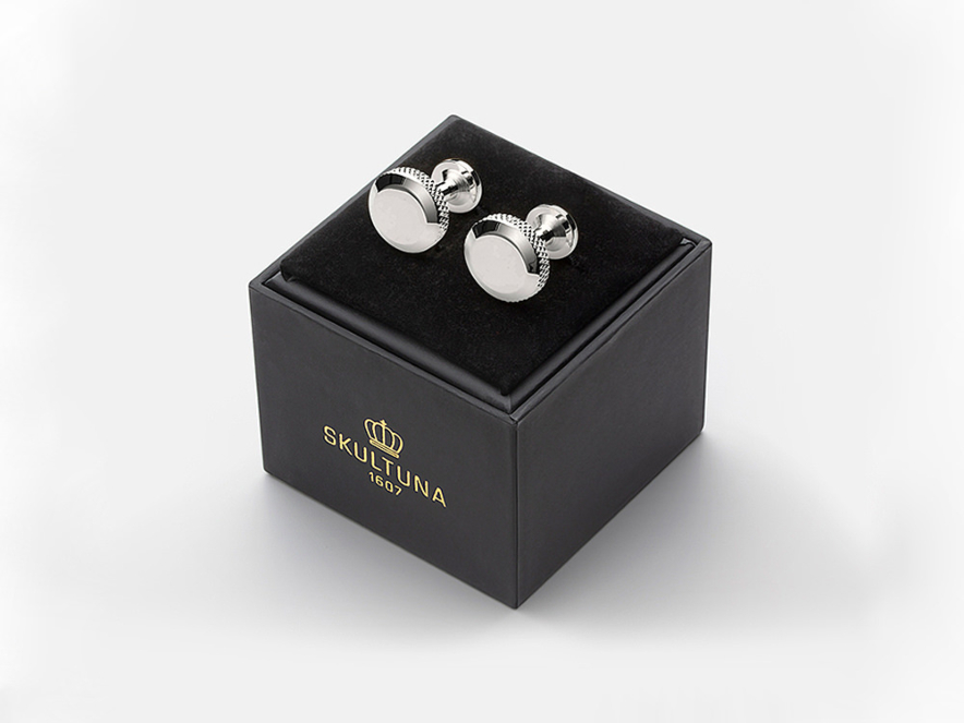 Manchetknapper Skultuna 1607 Icon Model 8 Steelproduct image #2