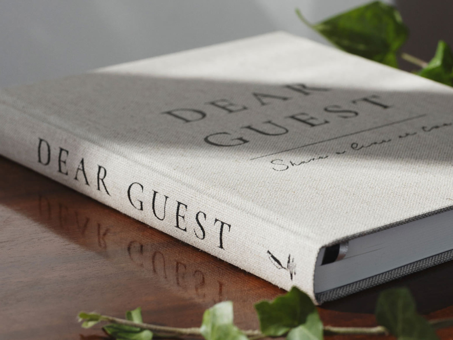 Gæstebog Paperstyle Large "Dear Guest" 201 x 255 mmproduct image #2