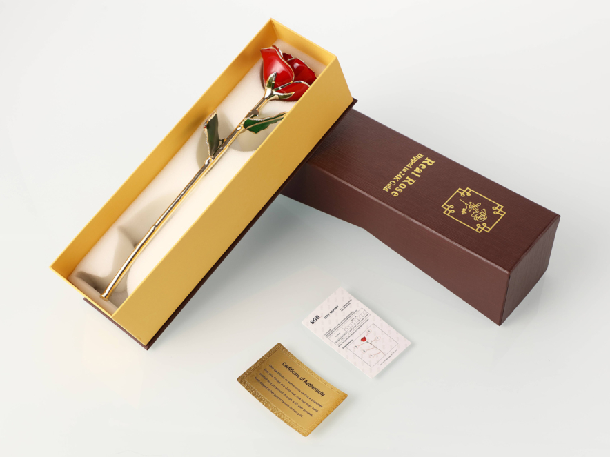24K Forgyldt Rose Frejaproduct image #4