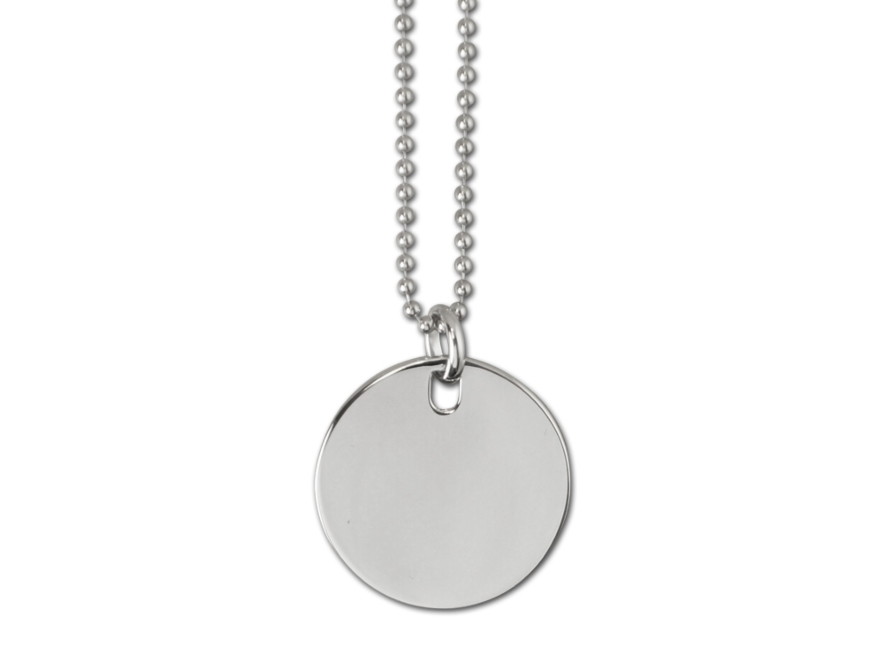 Halskæde Silver Circleproduct image #2