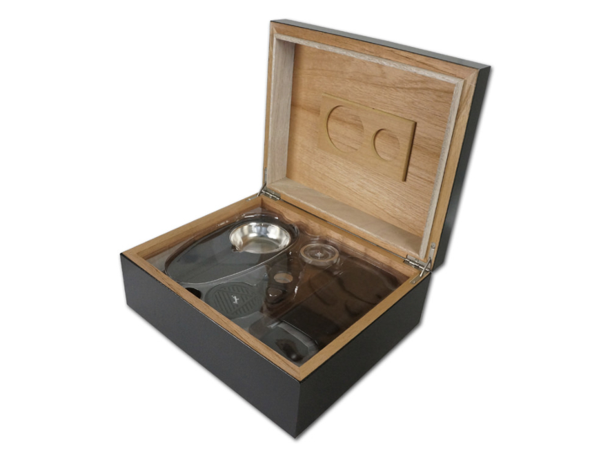 Humidor Cedertræ Angelo Wood Blackproduct image #2