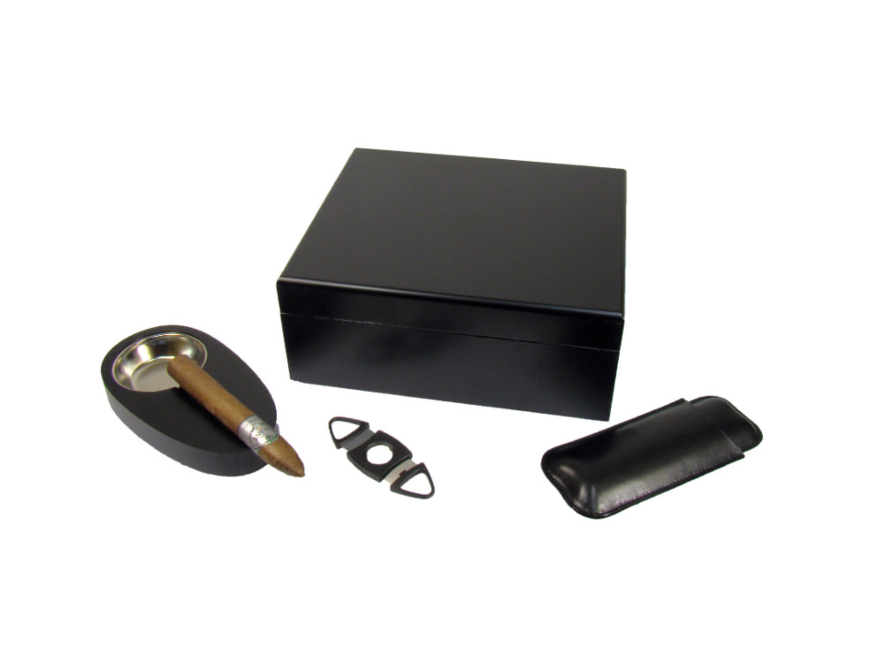 Humidor Cedertræ Angelo Wood Blackproduct image #3