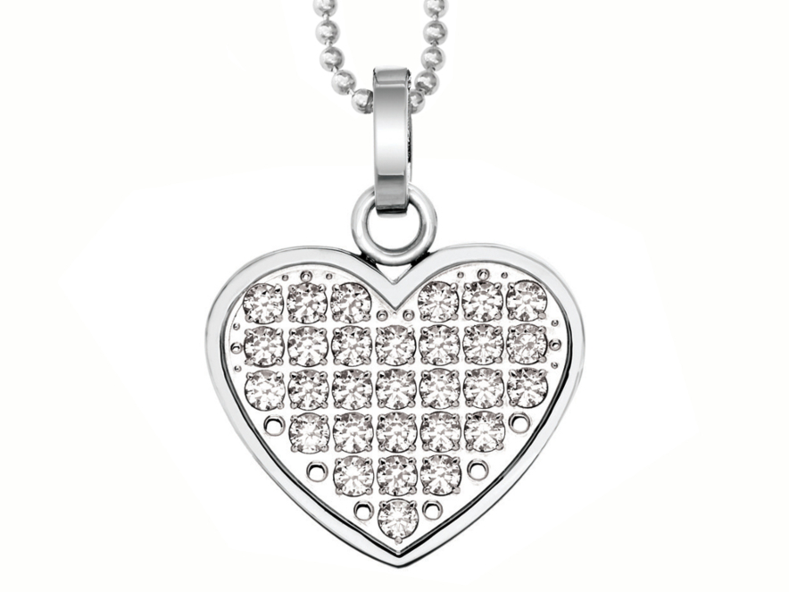 Halskæde Inori Sparkly Heartproduct image #1