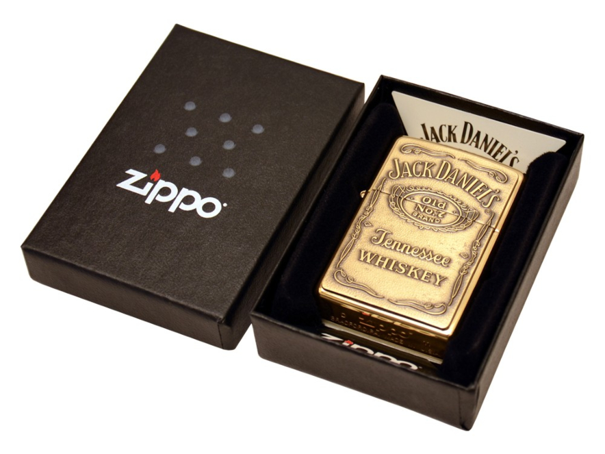 Zippo-Lighter Jack Daniels High Polish Brassproduct image #2