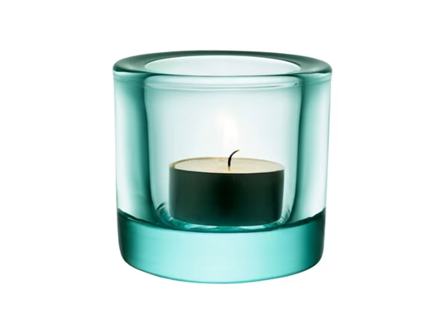Fyrfadsstage Iittala Kivi Vandgrøn 60 mmproduct image #1