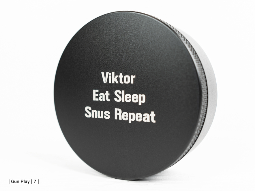 Snusdåse Dus Knurl Alu XL Sortproduct image #3