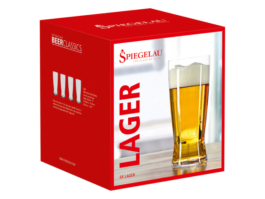 Ølglas Spiegelau Classics Lager 56 cl 4-pakproduct image #3