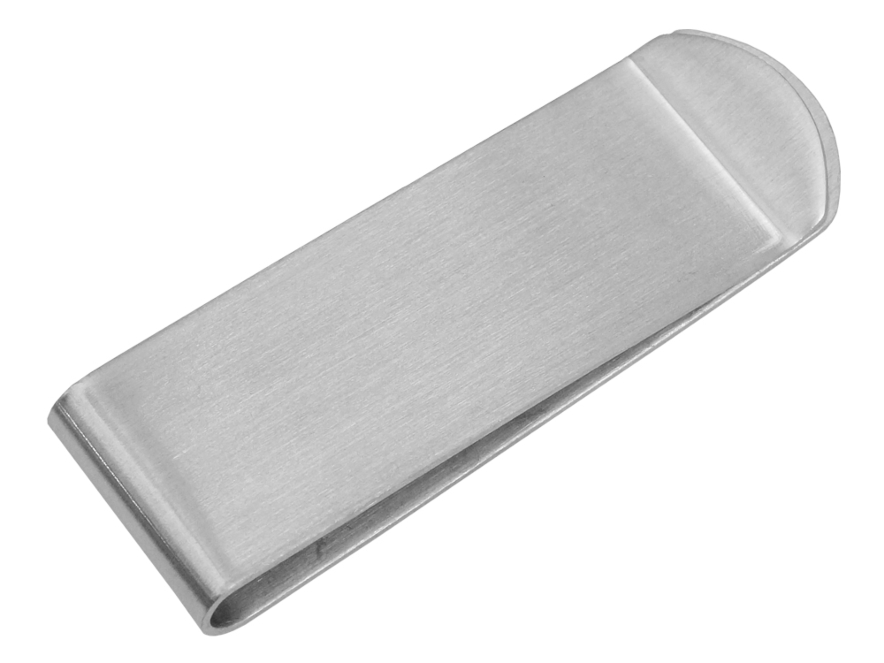 Seddelklemme Brushed Steelproduct image #1