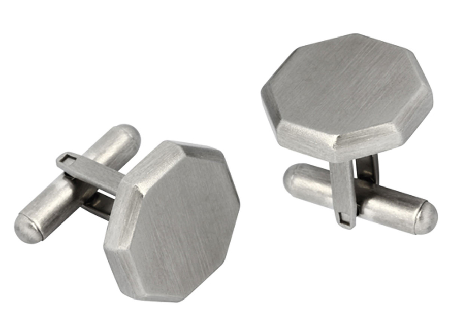 Manchetknapper Octagon Steelproduct image #1