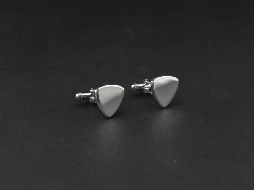 Manchetknapper Milano Silver Triangleproduct image #2