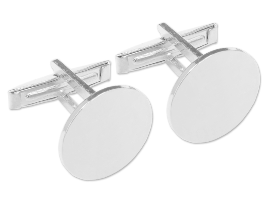 Vincenzo Manchetknapper Runde 925 Sterling Sølv WRHproduct image #1