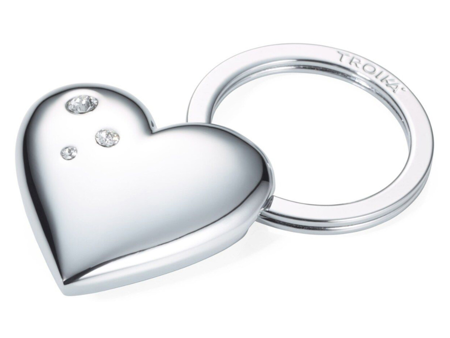 Nøglering Hjerte Troika Shiny Swarovskiproduct image #1