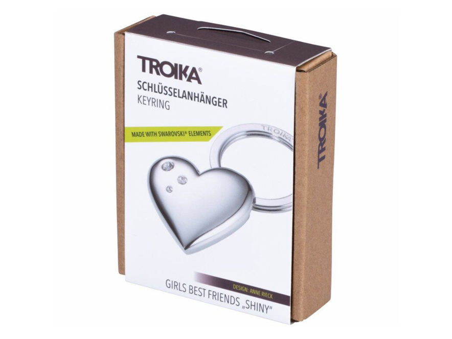 Nøglering Hjerte Troika Shiny Swarovskiproduct image #3