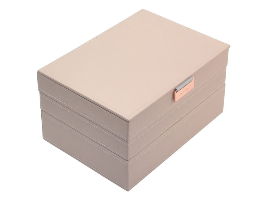 Smykkeskrin Stackers Classic 3-Sæt Lyserødproduct image #1