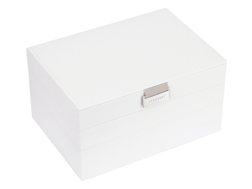 Smykkeskrin Stackers Classic 3-Sæt Hvidproduct image #1