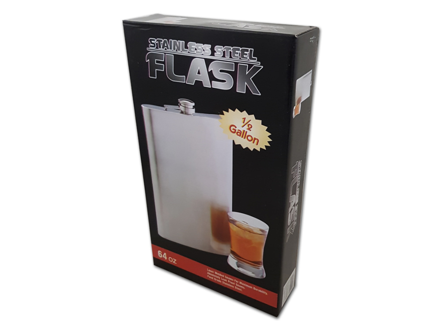 Stor Lommelærke Steel Flask Jumboproduct image #3