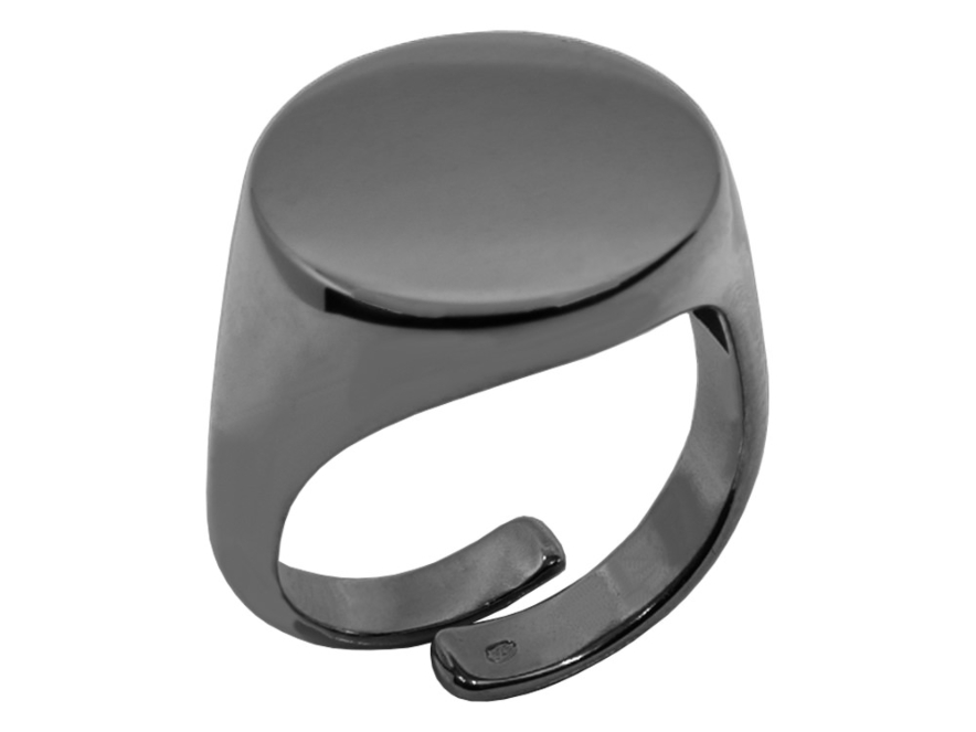 Anatolio Signetring Mænd Justerbar 925 Sterling Sølv BRHproduct image #1